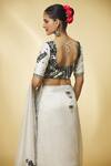 Shop Punit Balana Ivory Chanderi Silk, Organza Embroidery, Resham Bordered Saree With Blouse Online at Aza Fashions Shop_Punit Balana_Ivory Chanderi Silk, Organza Embroidery, Resham Bordered Saree With Blouse _Online_at_Aza_Fashions
