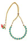 Shop_Paisley Pop_Blue Stone Choker_at_Aza_Fashions