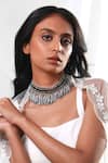 Buy_Vaidaan_Black Beads Nakshatra Choker _at_Aza_Fashions