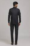 Shop_Arihant Rai Sinha_Black Cotton Checkered Pattern Shirt_at_Aza_Fashions