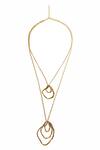 Shop_MNSH_Gold Plated Abstract Layered Necklace _at_Aza_Fashions
