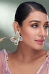 Buy_Torque By Merge_Multi Color Beads, Stones Embroidered Butterfly Earrings _at_Aza_Fashions