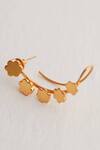 Shop_Outhouse_Gold Plated Poppi Clump Earcuff _at_Aza_Fashions