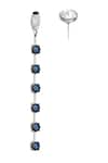 Esme By Aashna Dalmia_Blue Swarovski Crystal Stone Embellished Musky Dangler Earrings _Online_at_Aza_Fashions