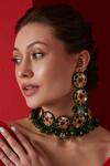 Buy_Paisley Pop_Navrattan Necklace Jewellery Set_at_Aza_Fashions
