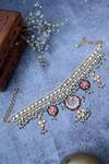 Shop_Paisley Pop_Kundan Choker Necklace_at_Aza_Fashions
