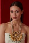 Buy_Paisley Pop_Temple Work Necklace_at_Aza_Fashions