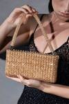 Shop_Waby Saby_Beige Embellished Sugar Mamma Crystal Bag_at_Aza_Fashions