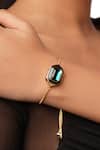 Buy Isharya Green Crystals And Enamelled B-dazzle Embellished Bracelet at Aza Fashions Buy_Isharya_Green Crystals And Enamelled B-dazzle Embellished Bracelet _at_Aza_Fashions