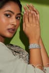 Buy_House of D'oro_Blue Stones Handcrafted Beaded Bracelet _at_Aza_Fashions