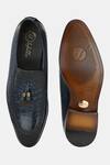 Buy_Lafattio_Blue Tassel Moccasin Shoes 