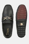 Shop_Lafattio_Black Buckled Loafers  