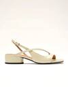 Shop_Sephyr_Cream Sabina Geometric Cross Block Heels _at_Aza_Fashions