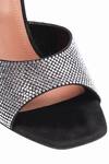 Buy_Sephyr_Black Embellished Serena Velvet Wedges _Online_at_Aza_Fashions