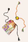 Payal Singhal Accessories_Multi Color African Prints Raksha Bandhan Gift Hamper _Online_at_Aza_Fashions