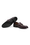 Hats Off Accessories_Maroon Leather Slip-on Shoes  _Online