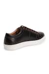 Buy_Hats Off Accessories_Black Leather Casual Sneaker Shoes 