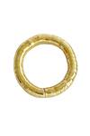Shop_Radhika Agrawal Jewels_Gold Plated Viper Textured Bracelet - Single Pc_at_Aza_Fashions
