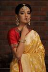 Buy_Riana Jewellery_Gold Plated Stones Bangle _at_Aza_Fashions