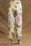 Buy_Linen Bloom_Multi Color Linen Juhu Print Pant _Online_at_Aza_Fashions