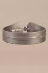 Shop_AMPM_Silver Ariana Corded Faux Leather Belt _Online_at_Aza_Fashions