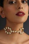 Buy_Swabhimann_Gold Plated Kundan Studded Choker Necklace _Online_at_Aza_Fashions