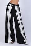 Buy_Swatee Singh_Black Crepe Dual Tone Pant _Online_at_Aza_Fashions