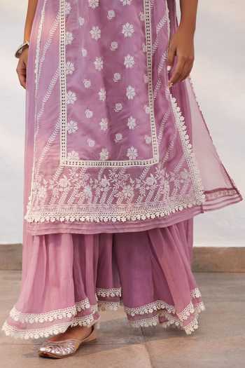 Mulmul Organza Armagh Kurta