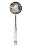Assemblage Silver Stainless Steel, Mother Of Pearl Carved Serving Spoons Set 6 Online at Aza Fashions Assemblage_Silver Stainless Steel, Mother Of Pearl Carved Serving Spoons Set 6_Online_at_Aza_Fashions