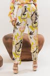 Buy_That Thing You Love_Multi Color Satin Printed Floral Pant  _Online_at_Aza_Fashions