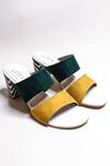 Shop The Alter Yellow Chevron Color Block Statement Heels at Aza Fashions Shop_The Alter_Yellow Chevron Color Block Statement Heels _at_Aza_Fashions