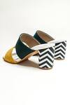 Shop The Alter Yellow Chevron Color Block Statement Heels Online at Aza Fashions Shop_The Alter_Yellow Chevron Color Block Statement Heels _Online_at_Aza_Fashions