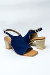 Shop_The Alter_Blue Mule Block Heels _Online_at_Aza_Fashions