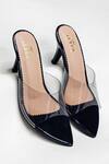 Buy_The Alter_Black Amby Clear Strap Stilettos _at_Aza_Fashions