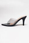 The Alter_Black Amby Clear Strap Stilettos _Online_at_Aza_Fashions