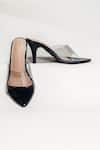 The Alter_Black Amby Clear Strap Stilettos _at_Aza_Fashions