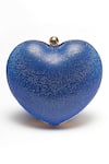 Shop_Alor Bags_Blue Rhinestones Dazzle Heart Clutch _at_Aza_Fashions