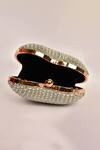 Shop_Alor Bags_Silver Embellished Dazzle Heart Clutch _Online_at_Aza_Fashions