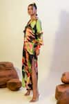 Shop_That Thing You Love_Multi Color Satin Print Lily Blossomy Pant  _Online_at_Aza_Fashions