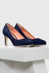 Buy_Oroh_Blue Alicante Leather Round Toe Pumps _at_Aza_Fashions
