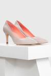 Buy_Oroh_Grey Ibiza Leather Pointed Toe Pumps _at_Aza_Fashions