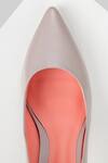 Oroh_Grey Ibiza Leather Pointed Toe Pumps _at_Aza_Fashions
