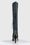 Buy_Oroh_Green Arona Long Leather Boots _Online_at_Aza_Fashions