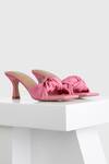 Buy_Oroh_Pink Oria Leather Knotted Heels_at_Aza_Fashions