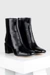 Buy_OROH_Black Calafell Ankle Boots _at_Aza_Fashions