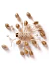 Shop_Vaidaan_Gold Embroidered Amoli Hair Accessory _at_Aza_Fashions