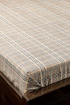 H2H_Multi Color Cotton Printed Gingham Bedsheet Set _Online_at_Aza_Fashions