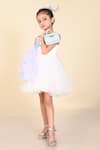 Buy_Hoity Moppet_White Tulle, Crepe, Satin Sequins, Tassels Elsa Rules Embroidered Applique Dress_Online_at_Aza_Fashions
