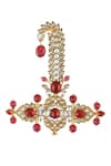 Buy_Tribe Amrapali_Gold Pearl Sana Stone Embellished Kalangi _at_Aza_Fashions