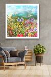 Buy_Krutik_Multi Color Archival Paper (230 Garden Reverie A Floral Symphony Of Painting_Online_at_Aza_Fashions